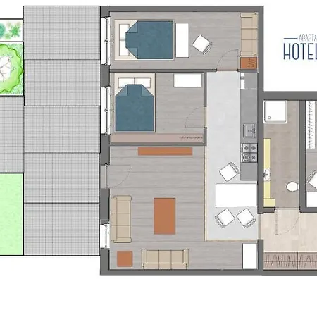 Apartament Garden Hotelique